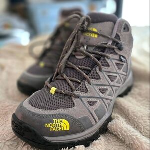 Northface hiking boots, size 8.5, dark grey, waterproof
